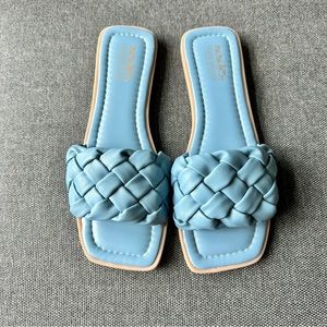 Coach and Four braided slides